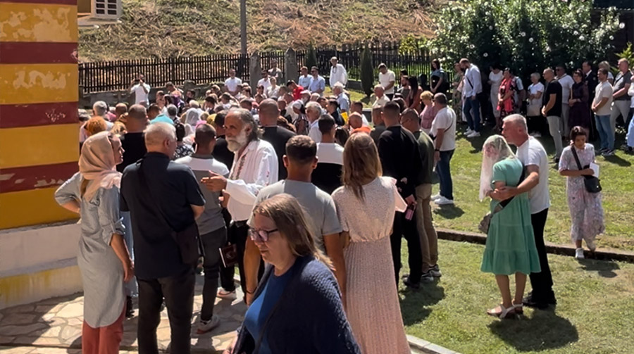 Monastery Ribnica | Monastery hosted groups of devotees from Bulgaria