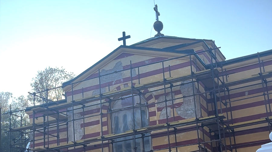 Monastery Ribnica | Restoration of the Church